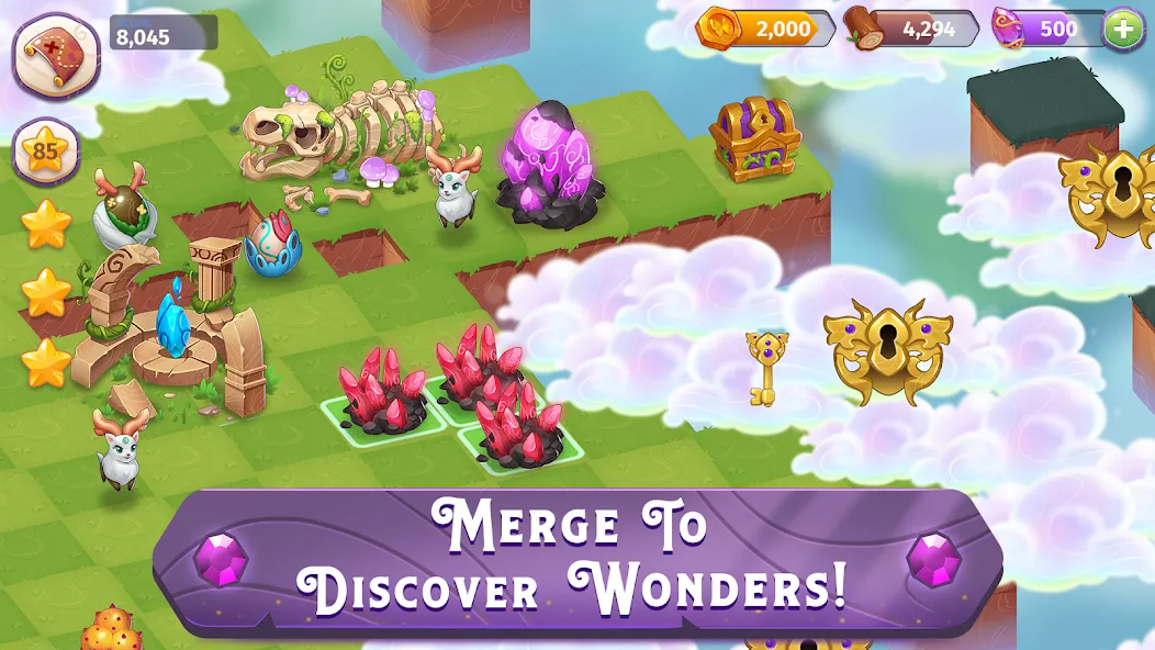Merge Magic! [МОД Бесконечные монеты] Screenshot 1