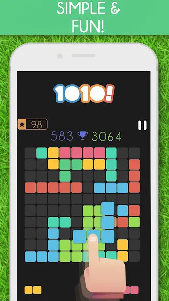 1010! Block Puzzle Game [МОД Все открыто] Screenshot 4