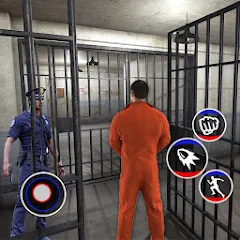 Взломанная Prison Escape- Jail Break Game (Побег из тюрьмы 3D)  [МОД Все открыто]