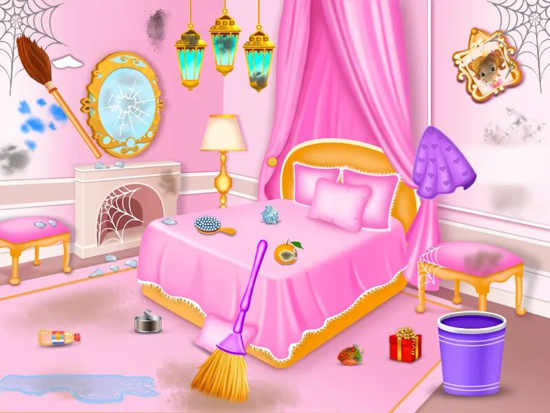 Princess house cleaning advent [МОД Unlocked] Screenshot 4