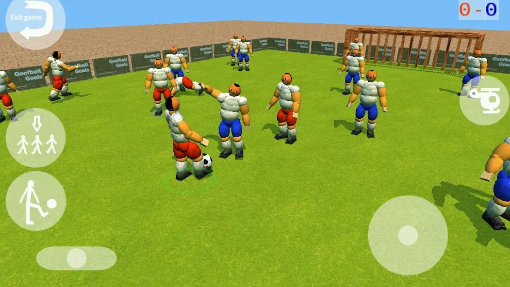 Goofball Goals Soccer Game 3D (Гуфбол Голз Соккер Гейм 3Д) [МОД Unlocked] Screenshot 1