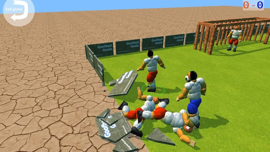 Goofball Goals Soccer Game 3D (Гуфбол Голз Соккер Гейм 3Д) [МОД Unlocked] Screenshot 2
