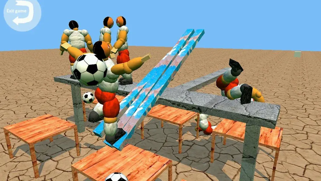 Goofball Goals Soccer Game 3D (Гуфбол Голз Соккер Гейм 3Д) [МОД Unlocked] Screenshot 5