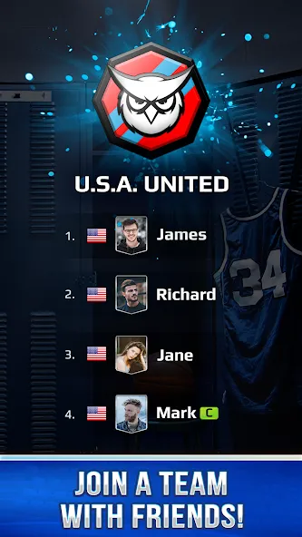 Basketball Rivals: Sports Game (Баскетбол Ривалс) [МОД Бесконечные деньги] Screenshot 3