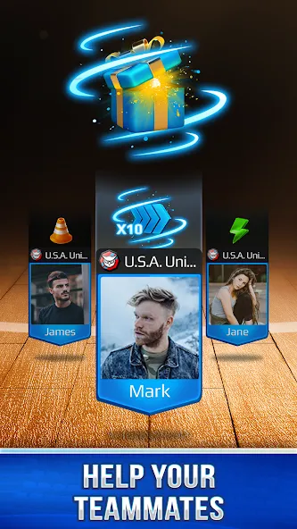 Basketball Rivals: Sports Game (Баскетбол Ривалс) [МОД Бесконечные деньги] Screenshot 4