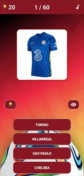 Guess the Soccer Logo Quiz [МОД Меню] Screenshot 2