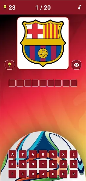 Guess the Soccer Logo Quiz [МОД Меню] Screenshot 3