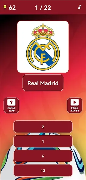 Guess the Soccer Logo Quiz [МОД Меню] Screenshot 4