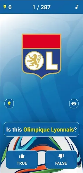 Soccer Clubs Logo Quiz [МОД Много монет] Screenshot 2