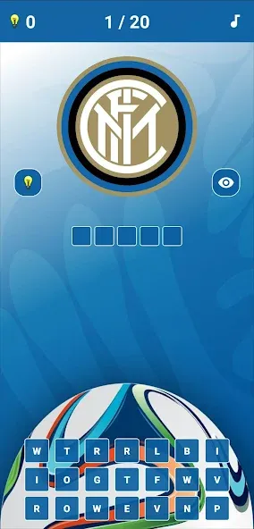 Soccer Clubs Logo Quiz [МОД Много монет] Screenshot 3