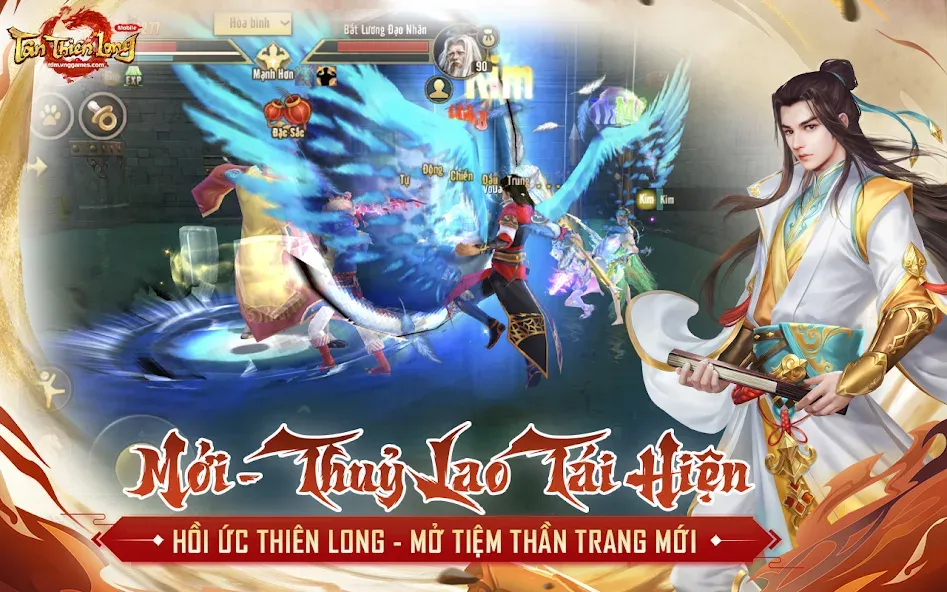 Tân Thiên Long Mobile [МОД Unlocked] Screenshot 4