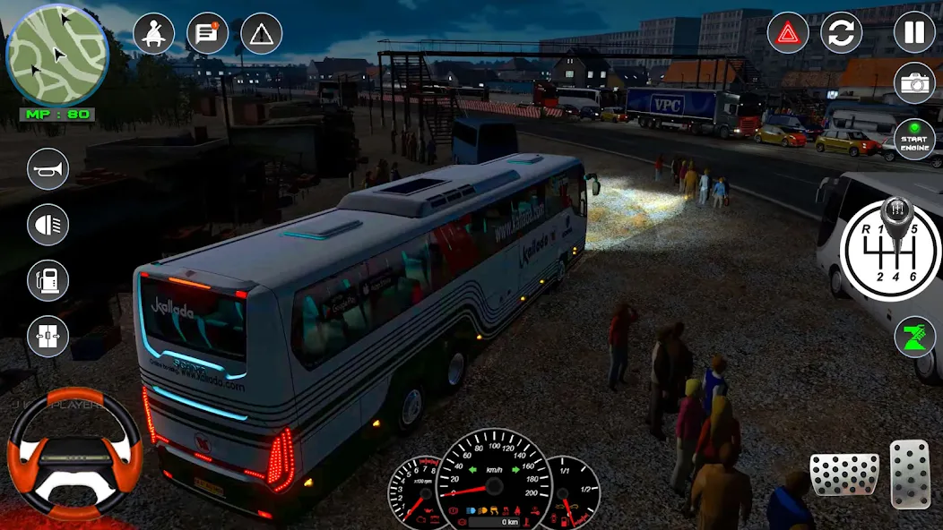 Bus Simulator 2023 - City Bus [МОД Unlimited Money] Screenshot 1