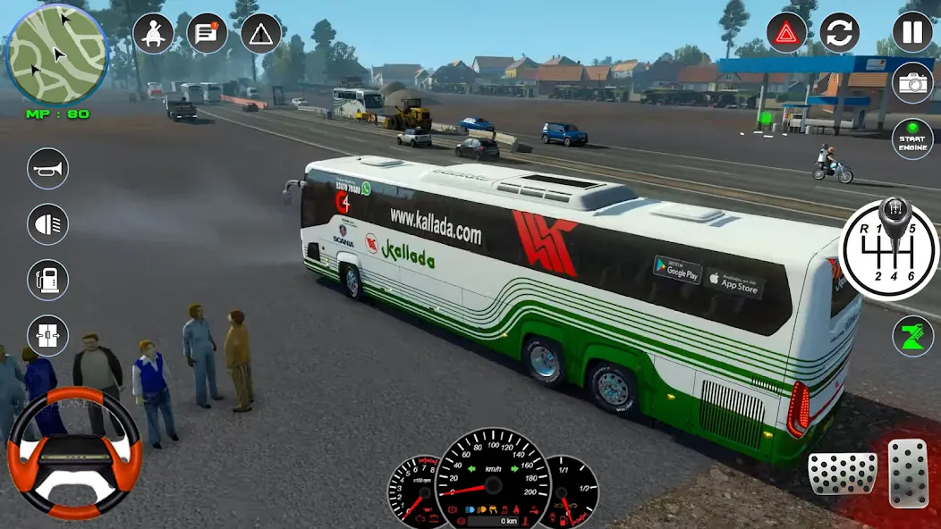 Bus Simulator 2023 - City Bus [МОД Unlimited Money] Screenshot 4
