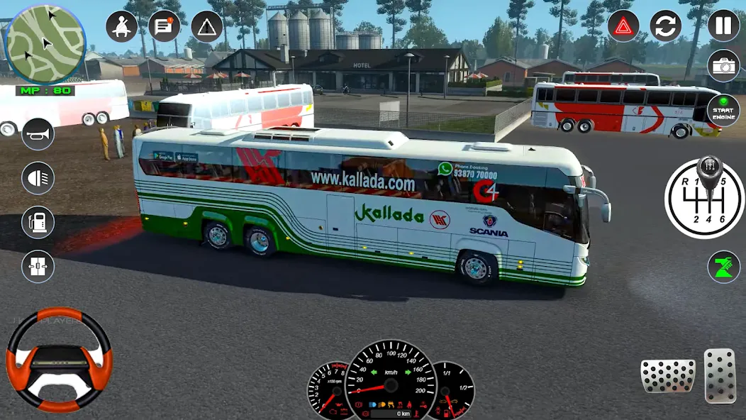 Bus Simulator 2023 - City Bus [МОД Unlimited Money] Screenshot 5