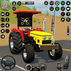 Взлом Real Farmer Tractor Drive Game (Фармер Трактор 3Д Фермерские Игры)  [МОД Много денег]