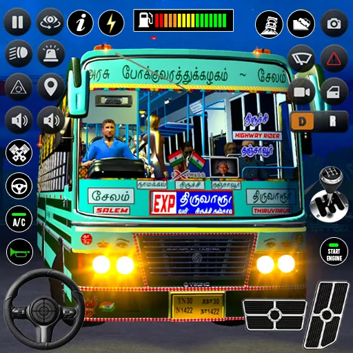 Real Passenger Bus Driving Sim [МОД Меню] Screenshot 1