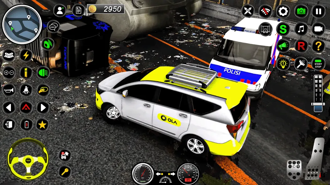 City Taxi Games Taxi Simulator (Русские такси игры на автомобилях) [МОД Unlocked] Screenshot 2