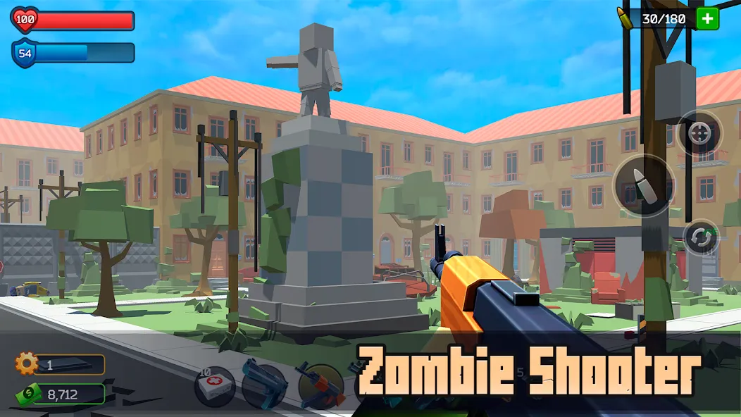 Pixel Combat: Zombies Strike (Пиксельный бой) [МОД Mega Pack] Screenshot 5