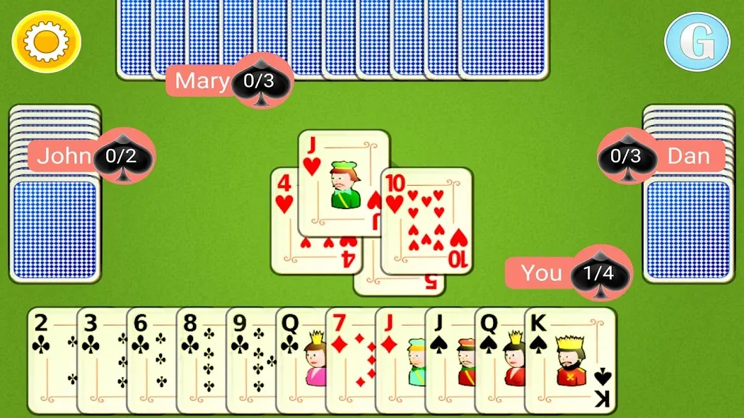 Spades Mobile [МОД Бесконечные деньги] Screenshot 5