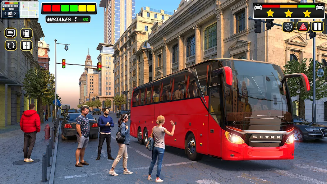 City Bus Simulator Bus Games (Сити Бас Симулятор Бас Игры) [МОД Бесконечные монеты] Screenshot 1