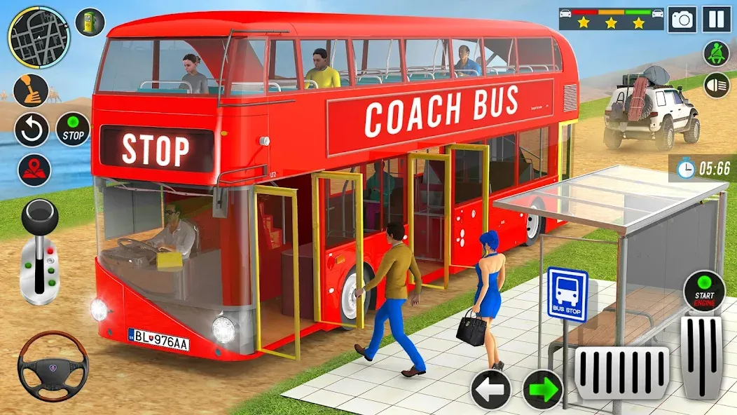 City Bus Simulator Bus Games (Сити Бас Симулятор Бас Игры) [МОД Бесконечные монеты] Screenshot 3
