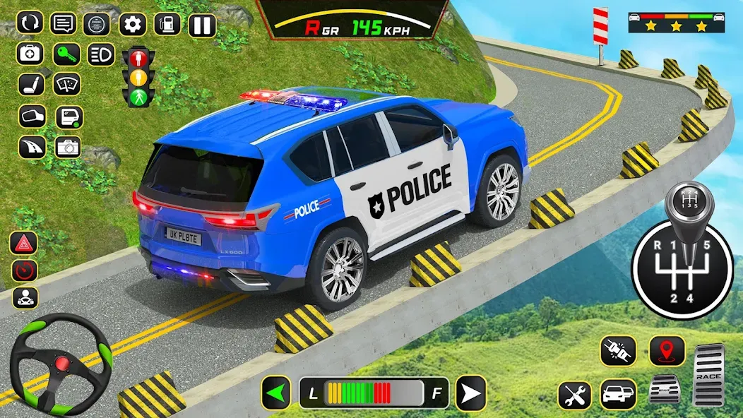 Police Car Driving School Game (Полицейская школа вождения автомобилей) [МОД Menu] Screenshot 3