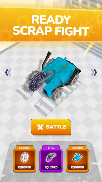 Scrap Robot Fighting (Скрап Робот Файтинг) [МОД Много монет] Screenshot 2