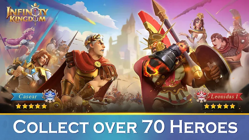 Infinity Kingdom (Инфинити Кингдом) [МОД Много монет] Screenshot 1