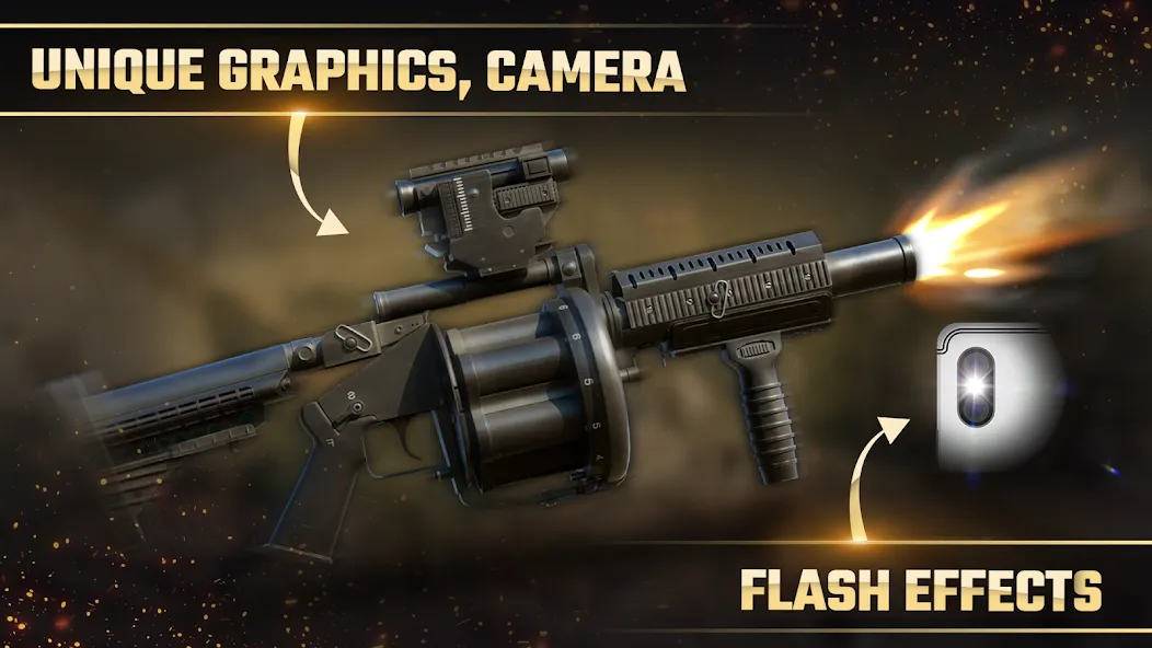 Shotgun Sounds Gun Simulator (Шотган звуки Пистолет симулятор) [МОД Unlimited Money] Screenshot 3