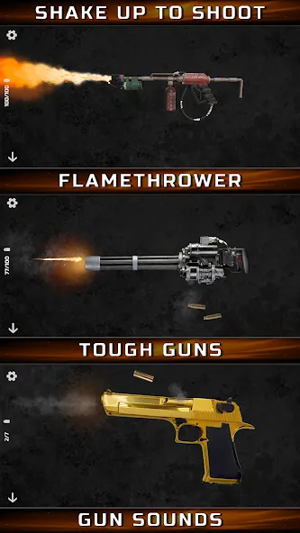 Gun Simulator : Tough Guns [МОД Много денег] Screenshot 1