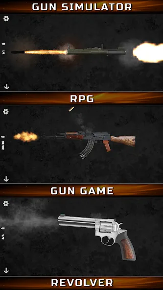 Gun Simulator : Tough Guns [МОД Много денег] Screenshot 2