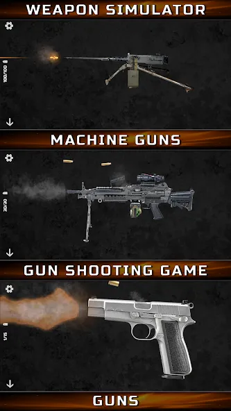 Gun Simulator : Tough Guns [МОД Много денег] Screenshot 3