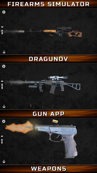 Gun Simulator : Tough Guns [МОД Много денег] Screenshot 4