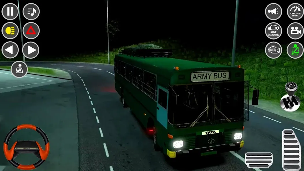 US Military Coach Simulator 3D [МОД Бесконечные монеты] Screenshot 5