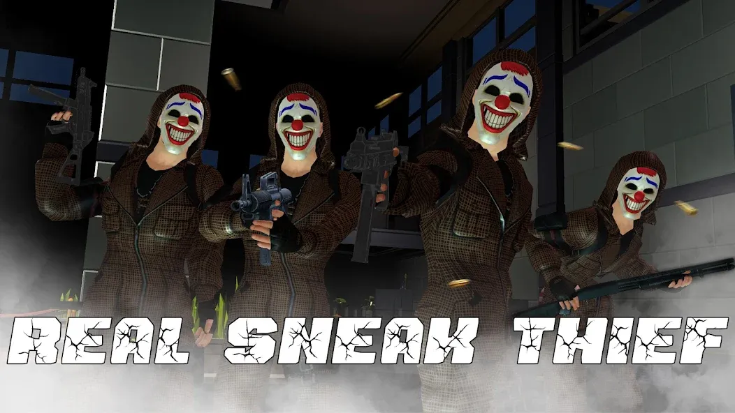 Real Sneak Thief Simulator 3D [МОД Бесконечные деньги] Screenshot 4
