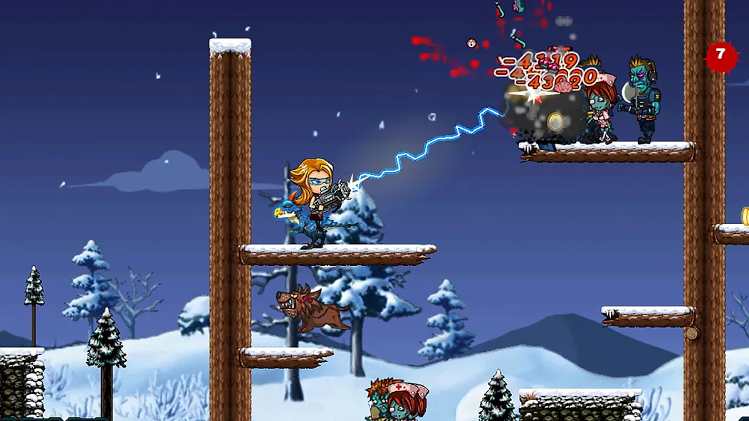 Zombie Killer: Doomsday Hero (Зомби Киллер) [МОД Много монет] Screenshot 3