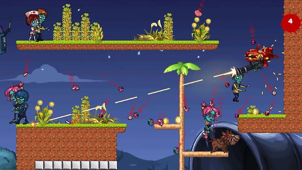 Zombie Killer: Doomsday Hero (Зомби Киллер) [МОД Много монет] Screenshot 5