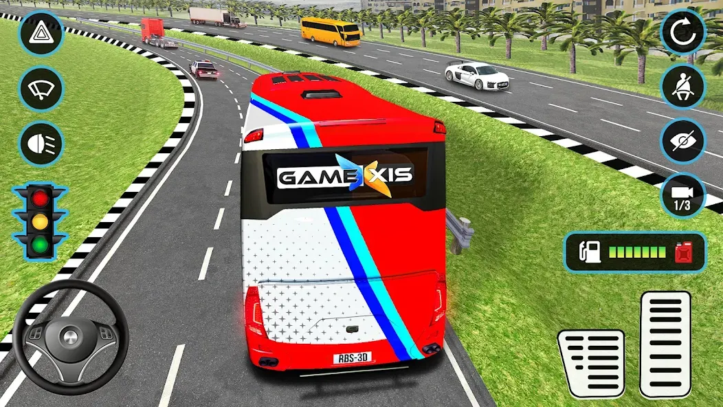 Real Bus Simulator: WW BusTour (Риал Бас Симулятор) [МОД Бесконечные монеты] Screenshot 1