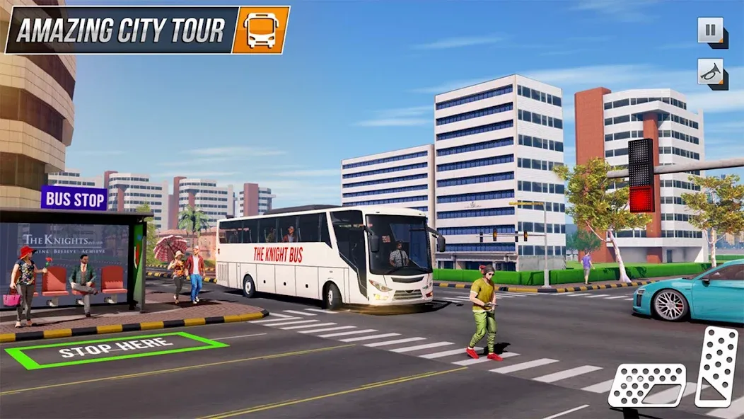 Modern Bus Simulator: Bus Game [МОД Много денег] Screenshot 3