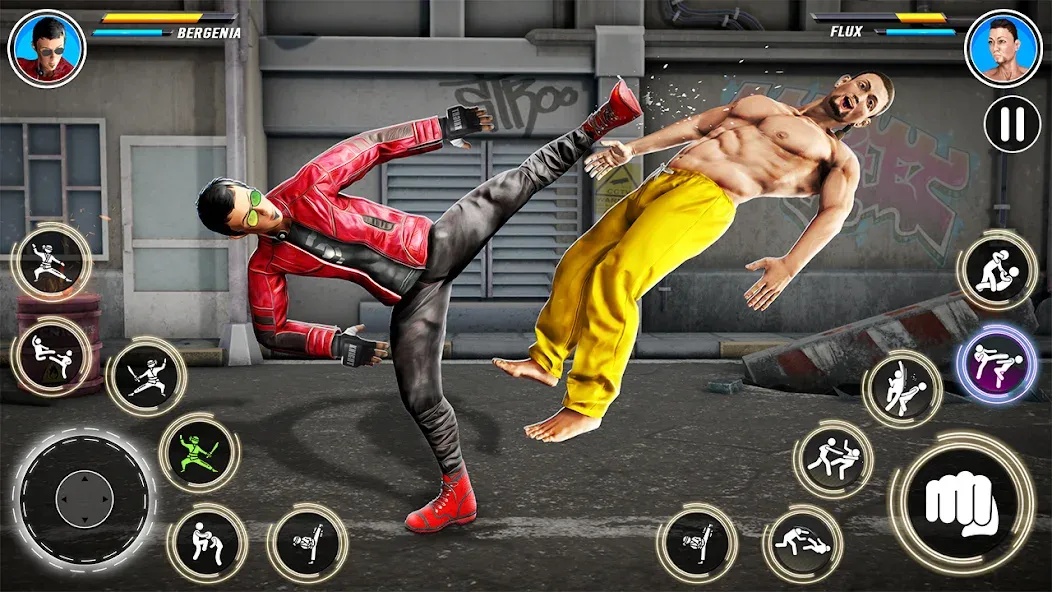 Kung Fu karate: Fighting Games [МОД Все открыто] Screenshot 1