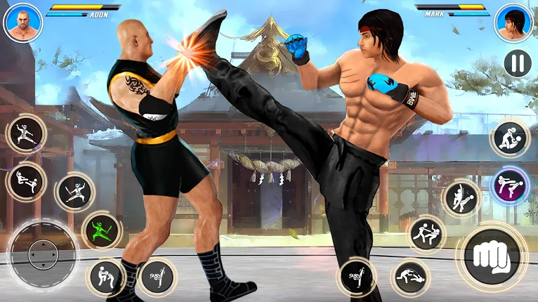 Kung Fu karate: Fighting Games [МОД Все открыто] Screenshot 3