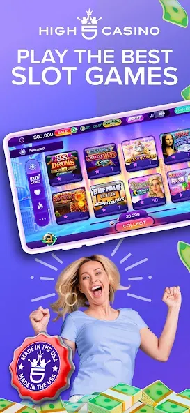 High 5 Casino: Real Slot Games (Хай 5 Казино) [МОД Mega Pack] Screenshot 1