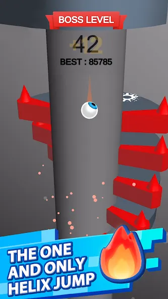 Helix Jump (Хеликс Джамп) [МОД Бесконечные деньги] Screenshot 1