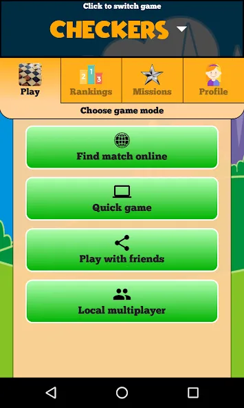 Checkers Online - Duel friends (Чеккерс Онлайн) [МОД Много монет] Screenshot 3