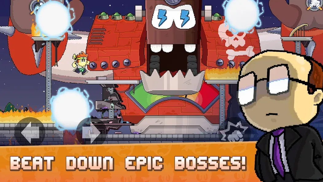 Dan the Man: Action Platformer (Дэн зе Мэн) [МОД Menu] Screenshot 3