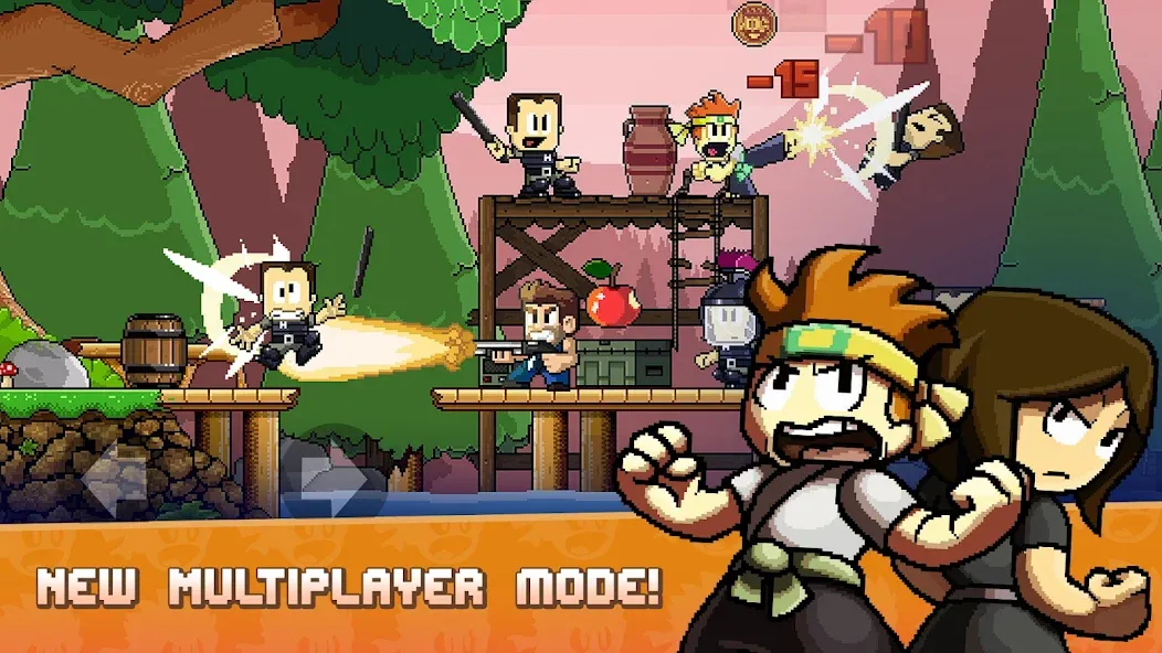Dan the Man: Action Platformer (Дэн зе Мэн) [МОД Menu] Screenshot 4