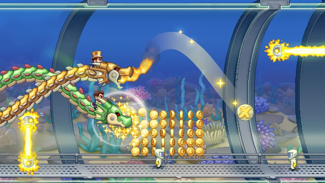Jetpack Joyride (Джетпак Джойрайд) [МОД Все открыто] Screenshot 1