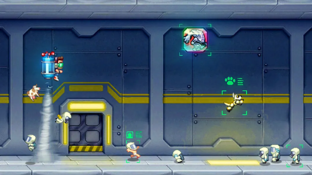 Jetpack Joyride (Джетпак Джойрайд) [МОД Все открыто] Screenshot 3