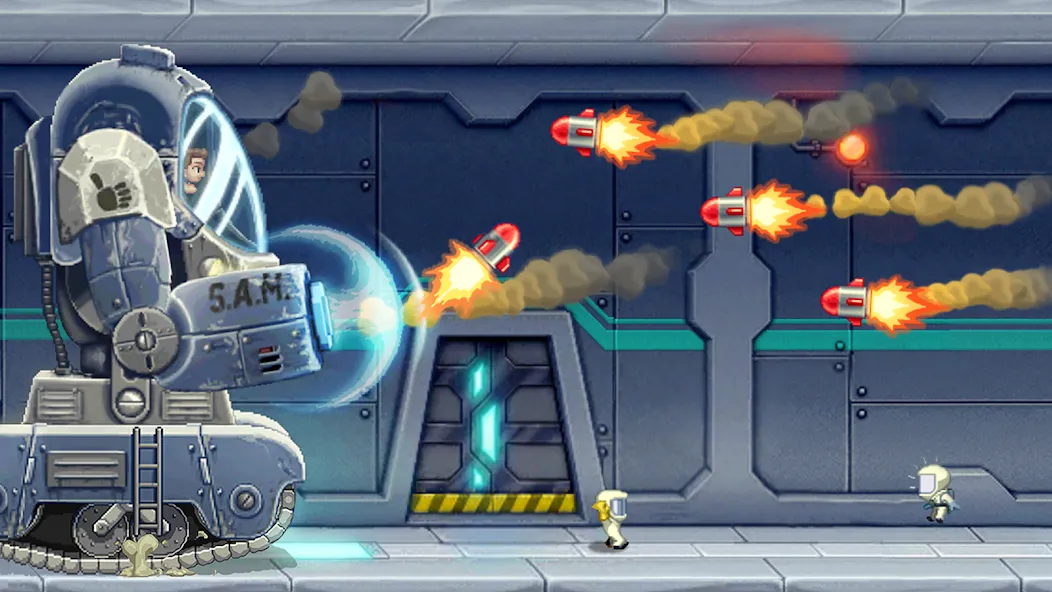 Jetpack Joyride (Джетпак Джойрайд) [МОД Все открыто] Screenshot 4