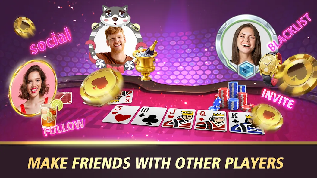 Poker Master Texas Holdem 2024 (Покер Мастер) [МОД Mega Pack] Screenshot 1